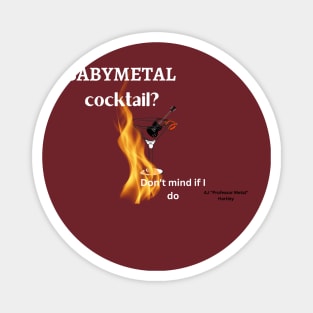 Babymetal cocktail (white text) Magnet